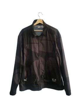 PUMA BMW Motorsport Predecessor Jacket Mens XL Black Lightweight